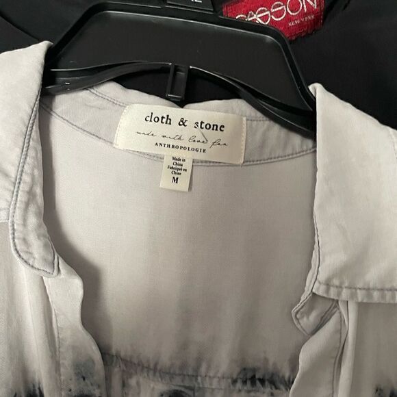 Cloth & Stone tie dye button down  - Picture 3 of 5